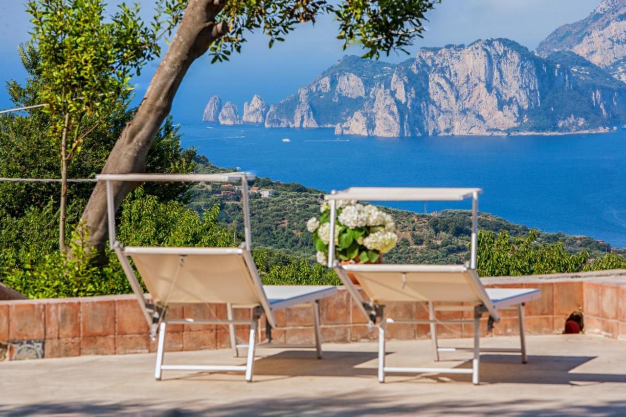 Resort Ferrara Villa Multa Quies Massa Lubrense Kültér fotó