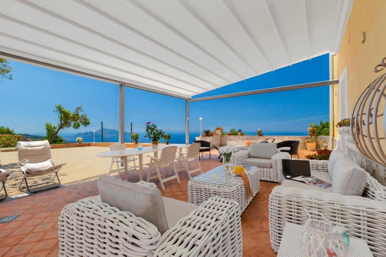 Resort Ferrara Villa Multa Quies Massa Lubrense Kültér fotó